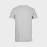 Kronstadt Basic t-shirt lavet af bomuld Tee Grey mel