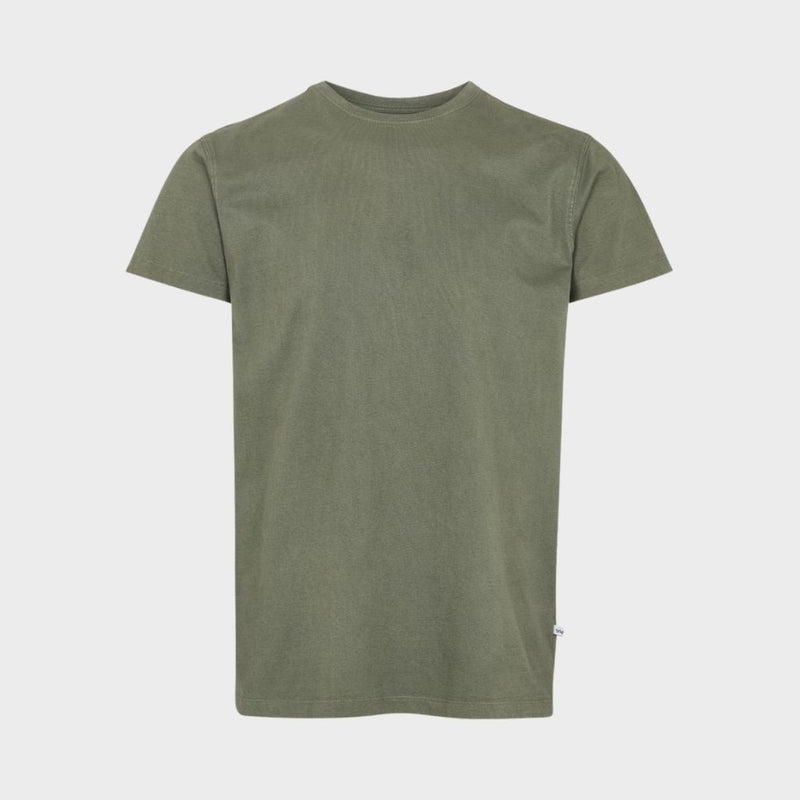 Kronstadt Basic t-shirt lavet af bomuld Tee Moos