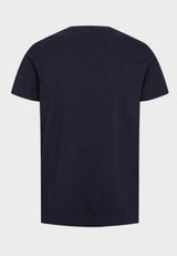 Kronstadt Basic t-shirt lavet af bomuld Tee Navy