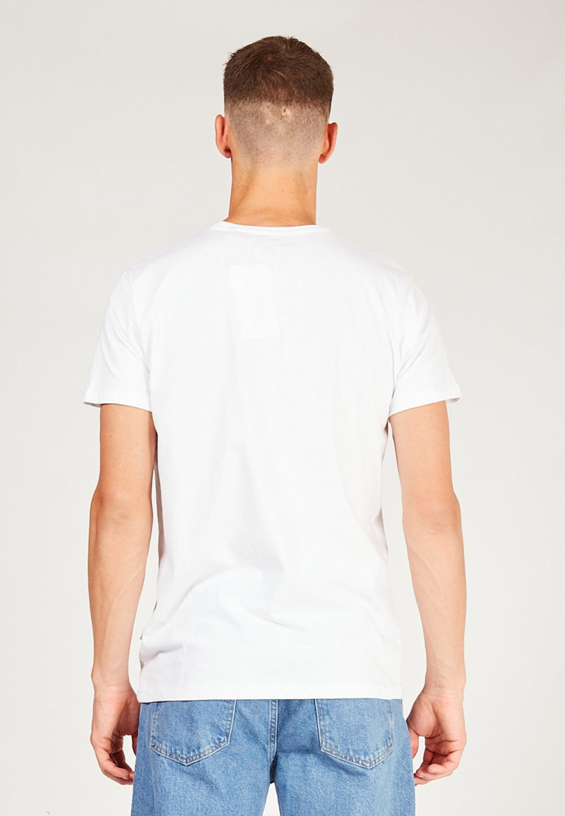 Kronstadt Basic t-shirt lavet af bomuld Tee White