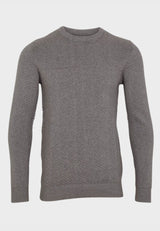 Kronstadt Carlo pullover Knits Anthracite mel