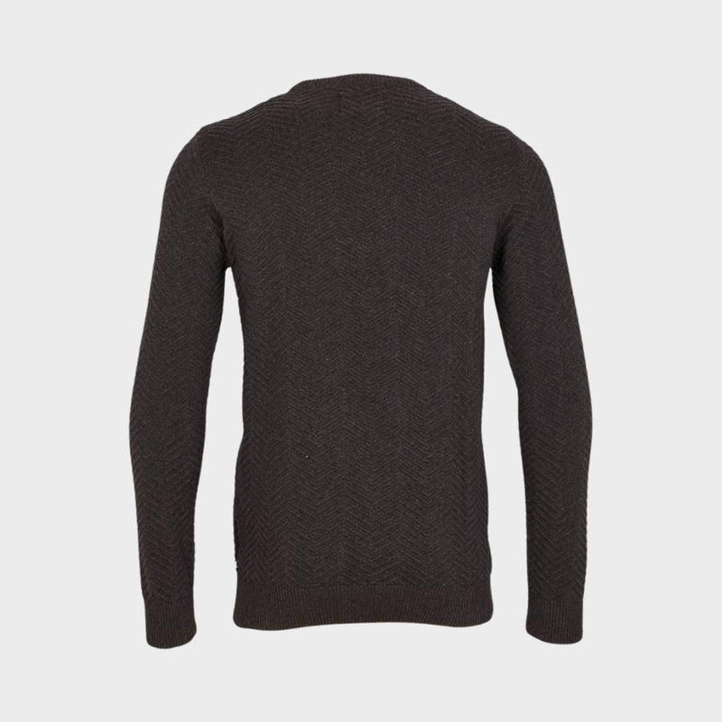 Kronstadt Carlo pullover Knits Charcoal mel 