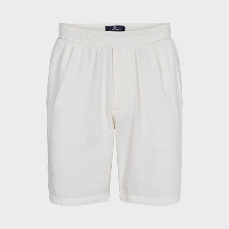 Kronstadt Chill hørshorts Shorts Off White
