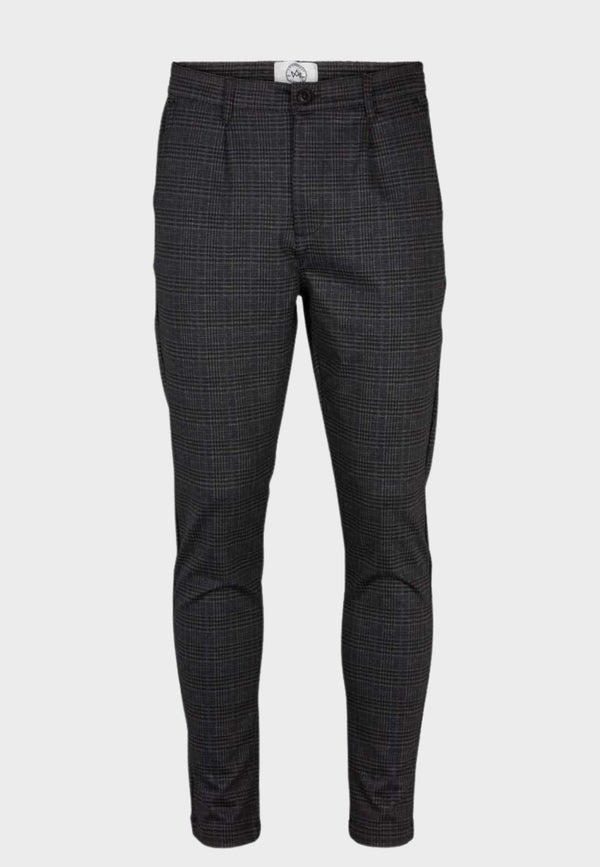 Kronstadt Club Texture bukser Pants Black/Grey