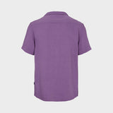 Kronstadt Cuba Muslin S/S bomuldsskjorte Shirts S/S Lavender