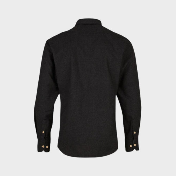 Kronstadt Dean 07a bomuldsskjorte Shirts L/S Black