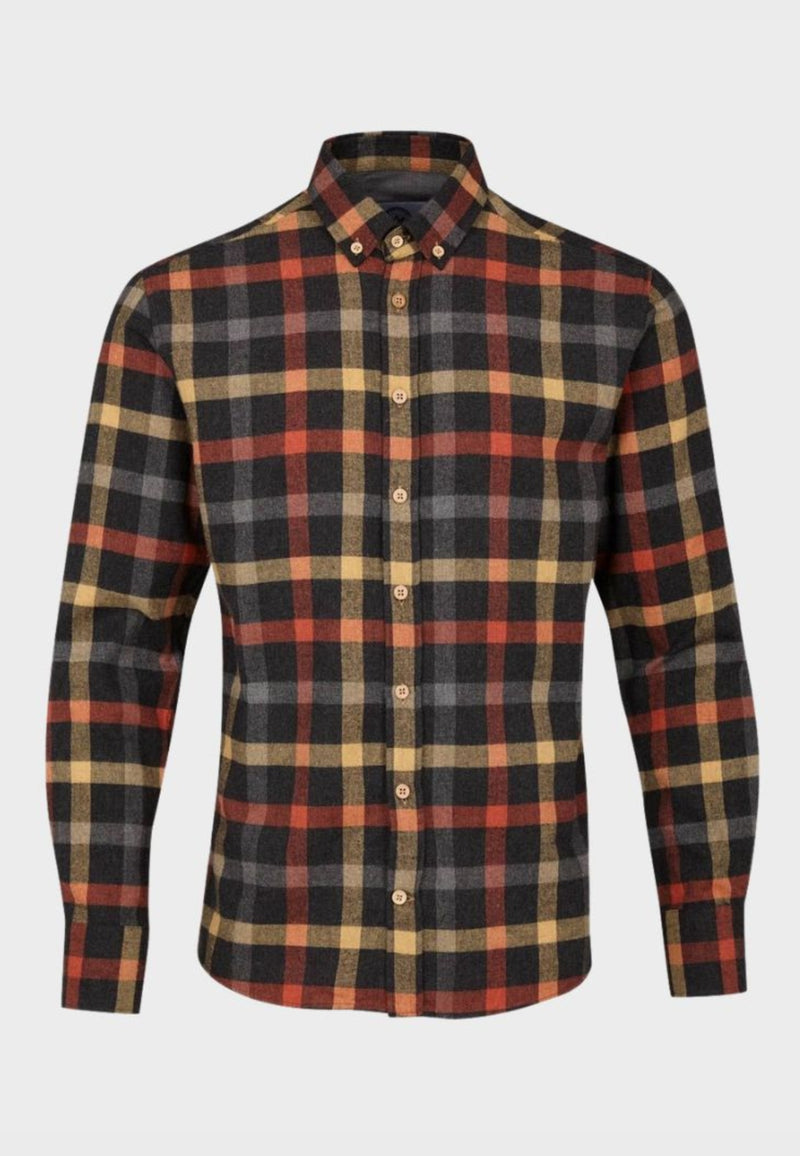 Kronstadt Dean Check Gr.40 bomuldsskjorte Shirts L/S Mix Colour