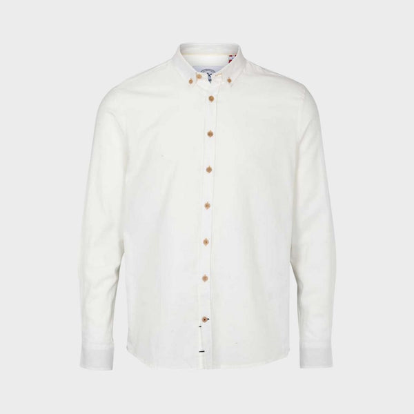 Kronstadt Dean Diego bomuldsskjorte Shirts L/S Off White