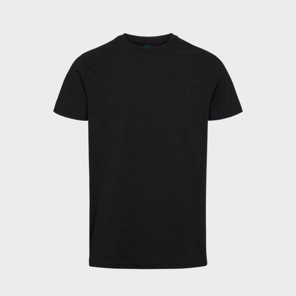 Kronstadt Elon t-shirt af økologisk bomuld og genanvendt polyester- 3-pack Tee Black/Black/Black
