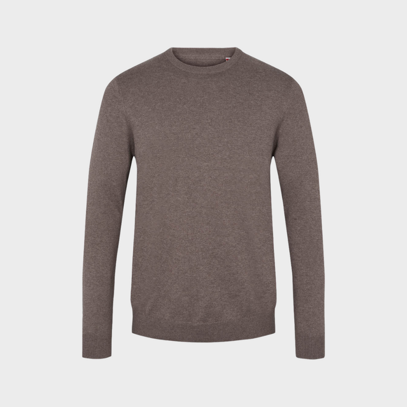 Kronstadt Emory Cashmere pullover Knits Heather oatmeal