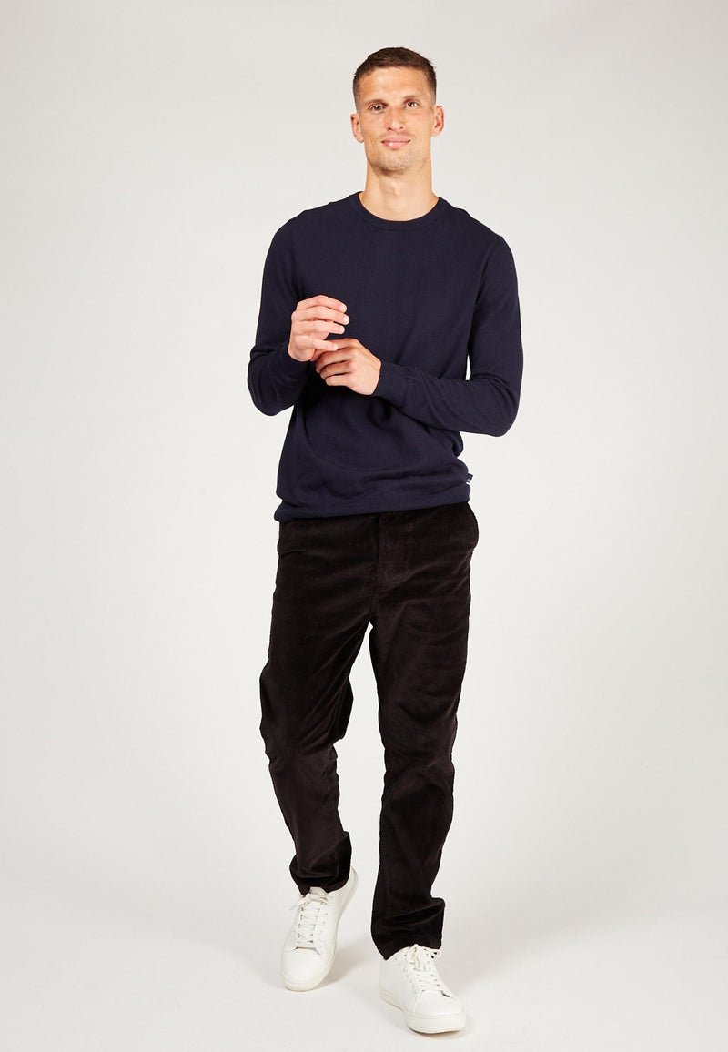 Kronstadt Emory Cashmere pullover Knits Navy