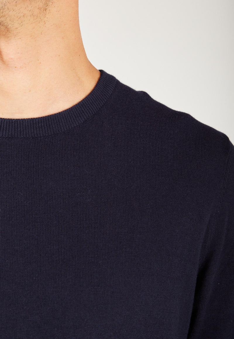 Kronstadt Emory Cashmere pullover Knits Navy