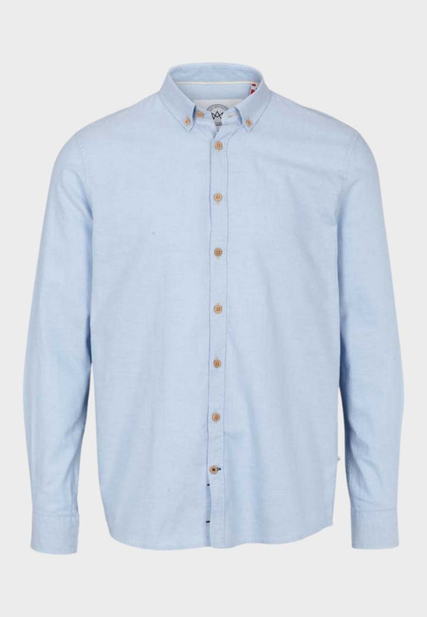 Kronstadt Johan Diego bomuldsskjorte Shirts L/S Light blue