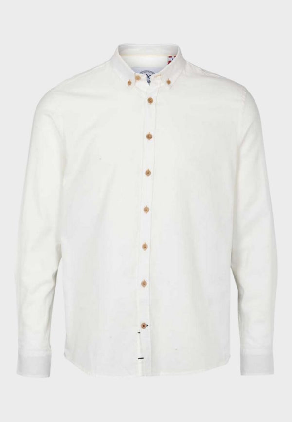 Kronstadt Johan Diego bomuldsskjorte Shirts L/S Off White