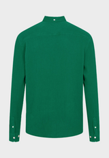Kronstadt Johan Muslin bomuldsskjorte Shirts L/S Ivy Green