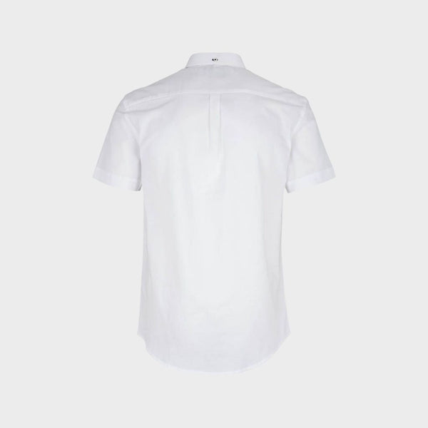 Kronstadt Johan Oxford S/S bomuldsskjorte Shirts S/S White