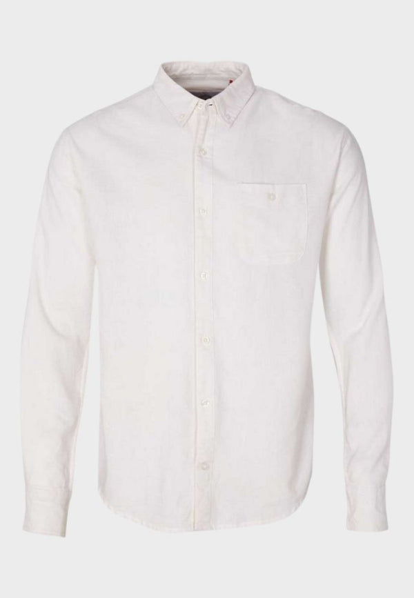 Kronstadt Johan hørskjorte Shirts L/S Off White