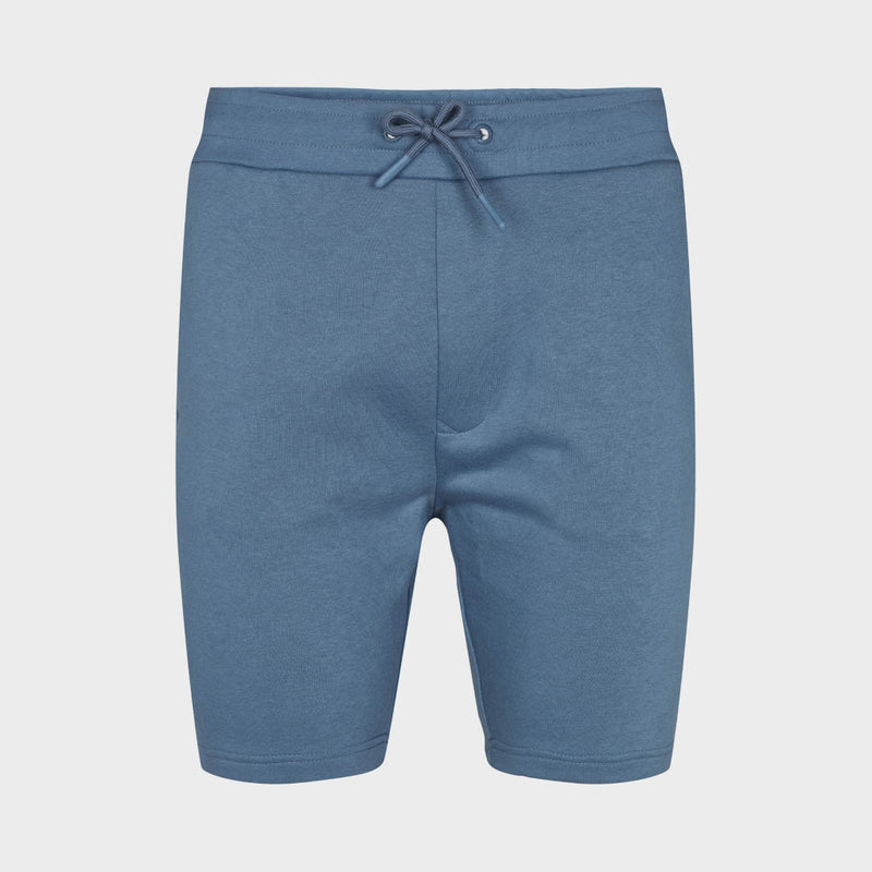 Kronstadt Knox sweatshorts af økologisk bomuld og genanvendt polyester Shorts Sea Blue
