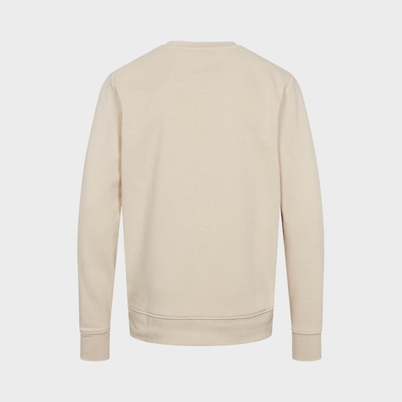 Kronstadt Lars sweatshirt af økologisk bomuld og genanvendt polyester Sweat Off White