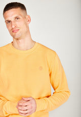 Kronstadt Lars sweatshirt af økologisk bomuld og genanvendt polyester Sweat Papaya