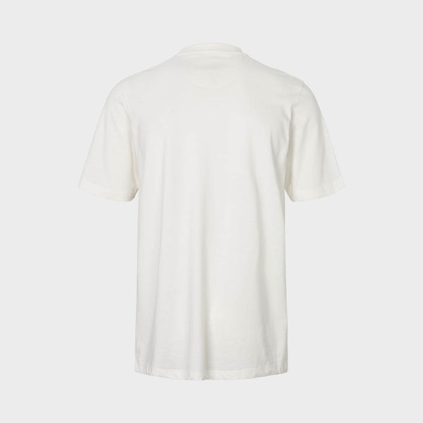 Kronstadt Ledger t-shirt med print Tee Off White