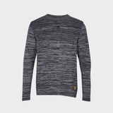 Kronstadt Poul mouline pullover Knits Navy / Anthracite