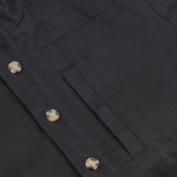 Kronstadt Kids Ramon Light Twill Double pocket Shirts - kids Black