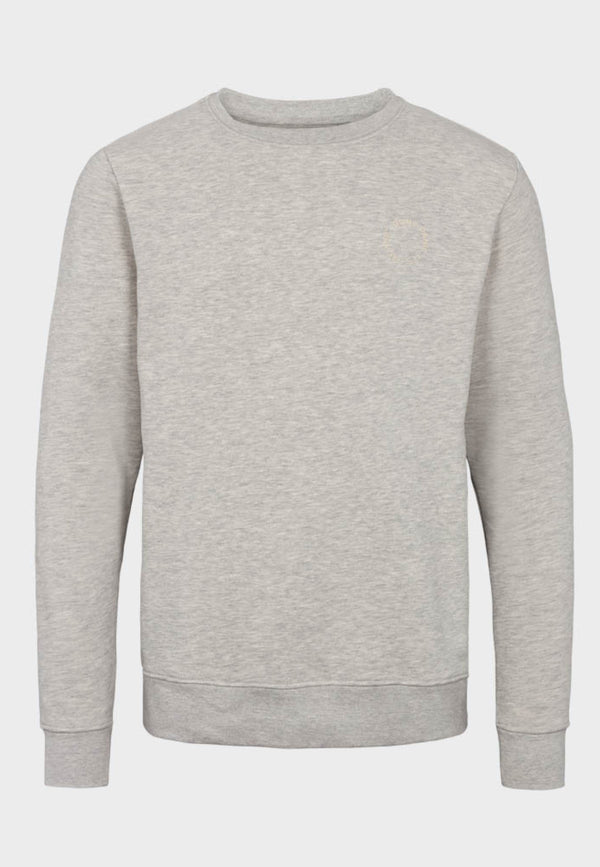 Kronstadt Sweatshirt af økologisk bomuld og genanvendt polyester med print. Sweat Twilight