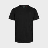 Kronstadt Timmi t-shirt af økologisk bomuld og genanvendt polyester. Tee Black