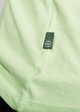 Kronstadt Timmi t-shirt af økologisk bomuld og genanvendt polyester. Tee Paradise Green