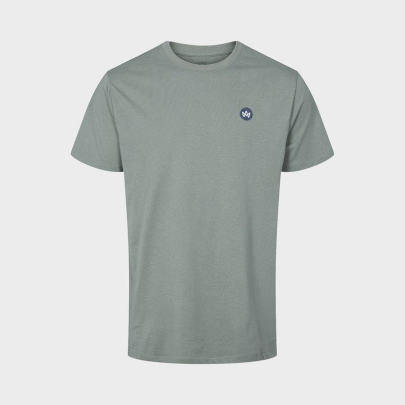 Kronstadt Timmi t-shirt af økologisk bomuld og genanvendt polyester. Tee Petrol