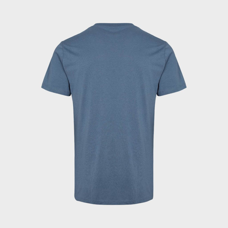 Kronstadt Timmi t-shirt af økologisk bomuld og genanvendt polyester. Tee Sea Blue