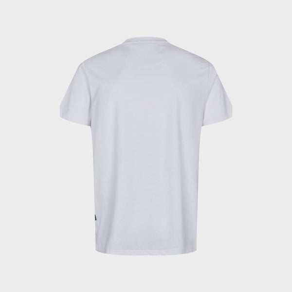 Kronstadt Timmi t-shirt af økologisk bomuld og genanvendt polyester med print. Tee Snapshot