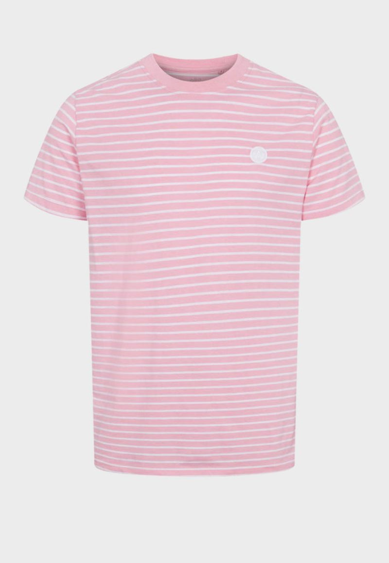 Kronstadt Timmi t-shirt af økologisk bomuld og genanvendt polyester med striber. Tee Candy