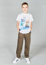 Kronstadt Kids Timmi Organic/Recycle Print tee T-shirts - kids Surfboard