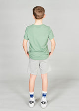 Kronstadt Kids Timmi Organic/Recycled flock print tee T-shirts - kids Ivy Green